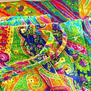 Ralph Lauren paisley cotton pajamas M